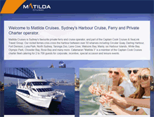 Tablet Screenshot of matilda.com.au